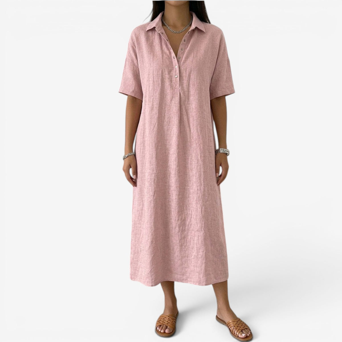 Kate™ Abito chemisier in lino