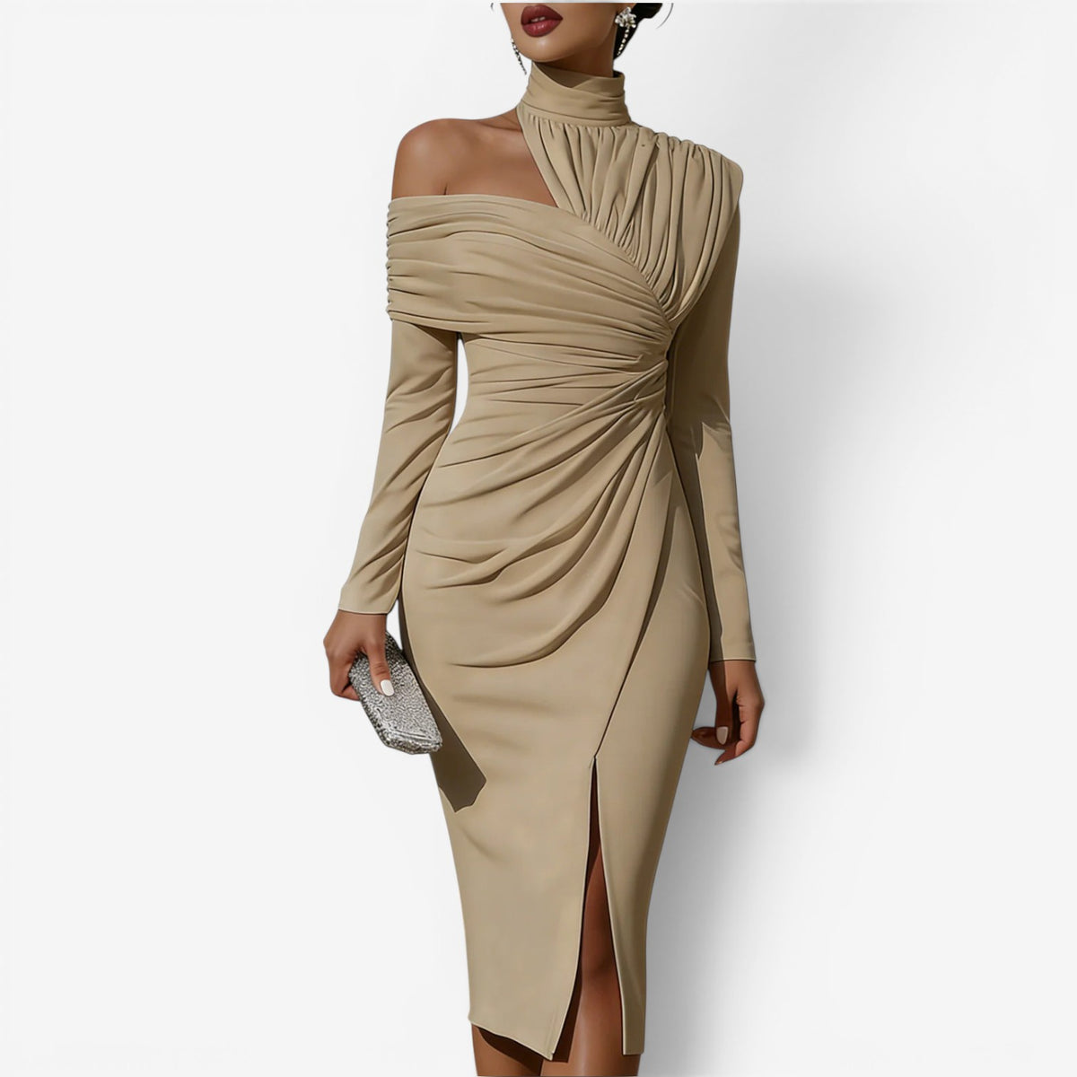 Queenie™ Abito midi a portafoglio