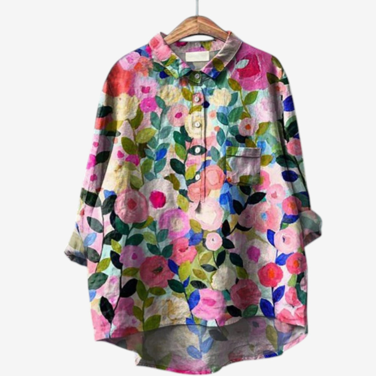 Félicie™ Camicia con stampa animalier