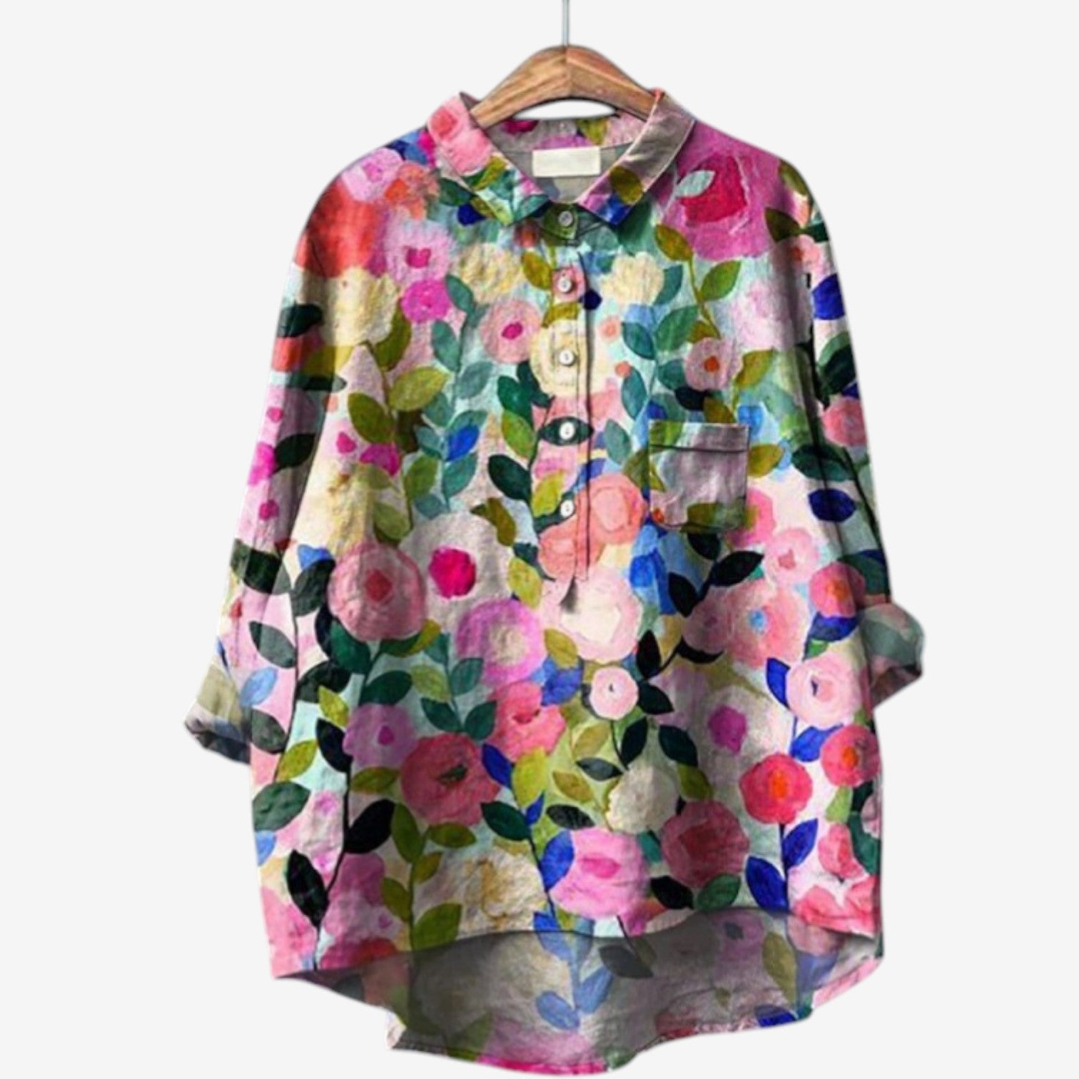 Félicie™ Camicia con stampa animalier