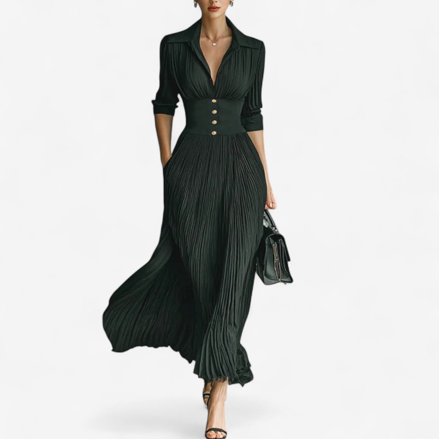 Carine™ Maxi plissettato