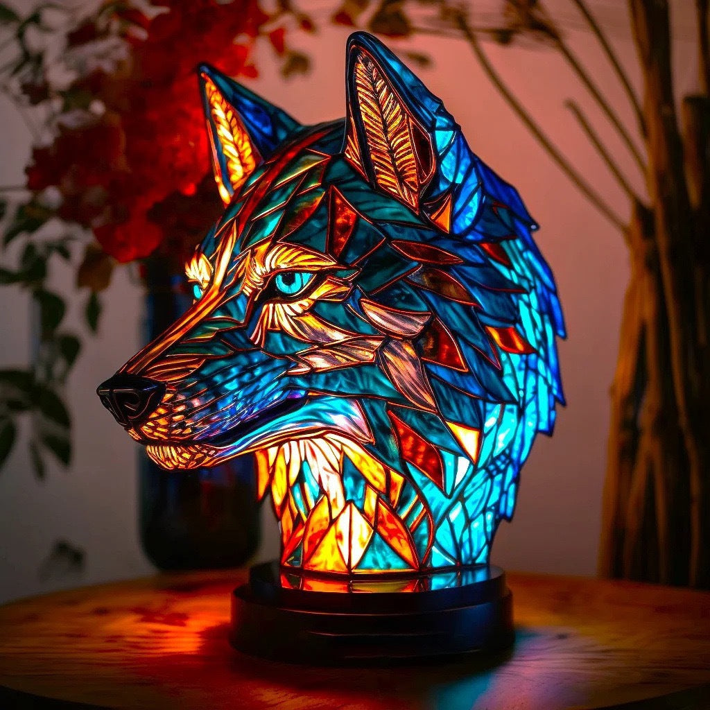 Apolo - Lampada in vetro multicolore