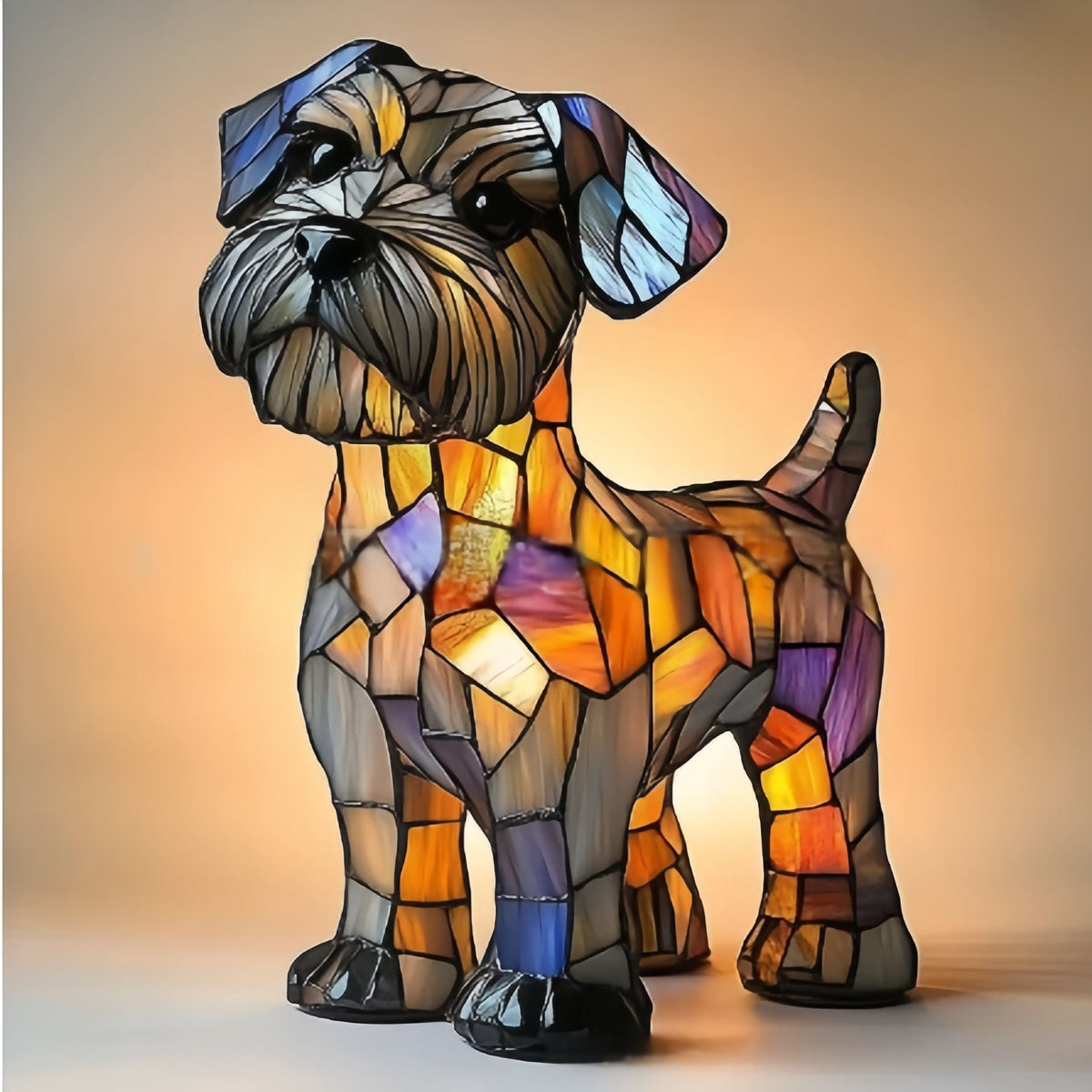 Pierre - Lampada in vetro multicolore