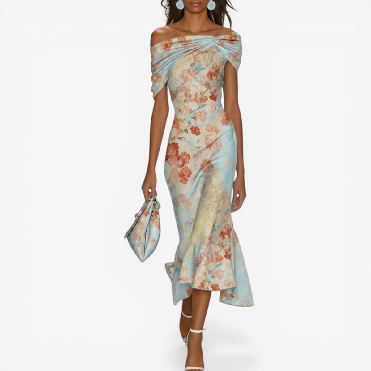 Glaiza™ Abito midi a fiori