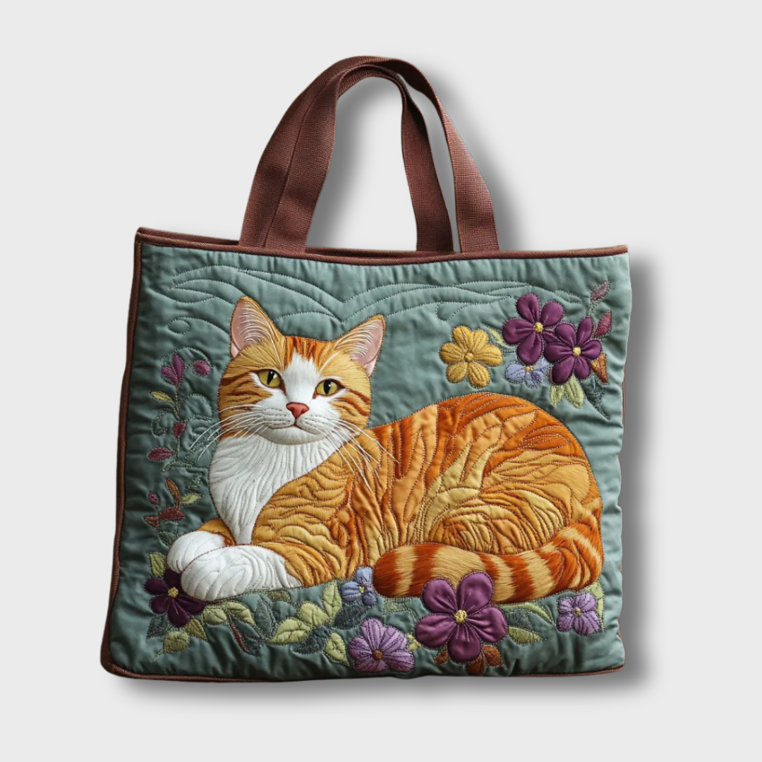Kitty™ Borsa tote trapuntata
