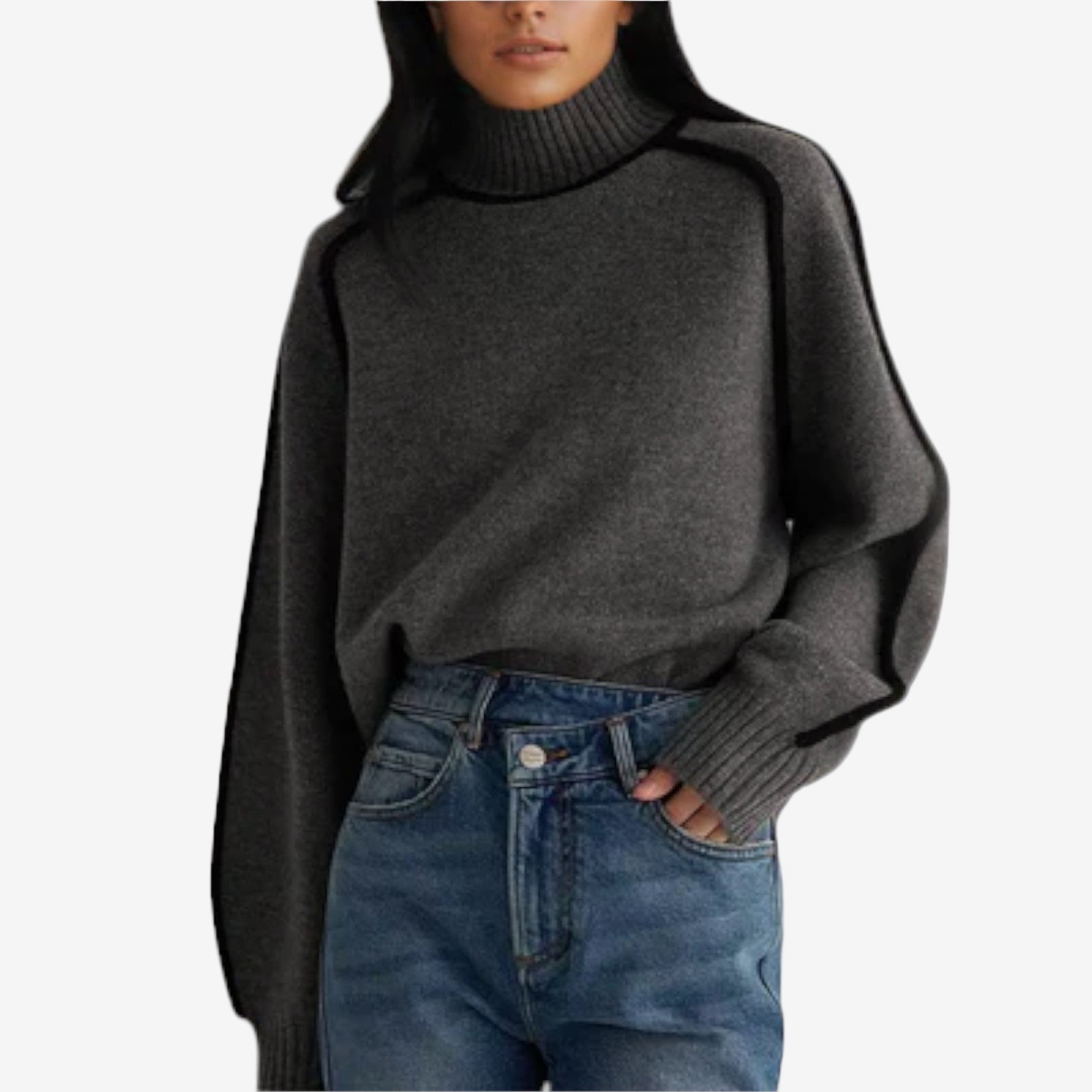 Emilie™ Maglione a collo alto