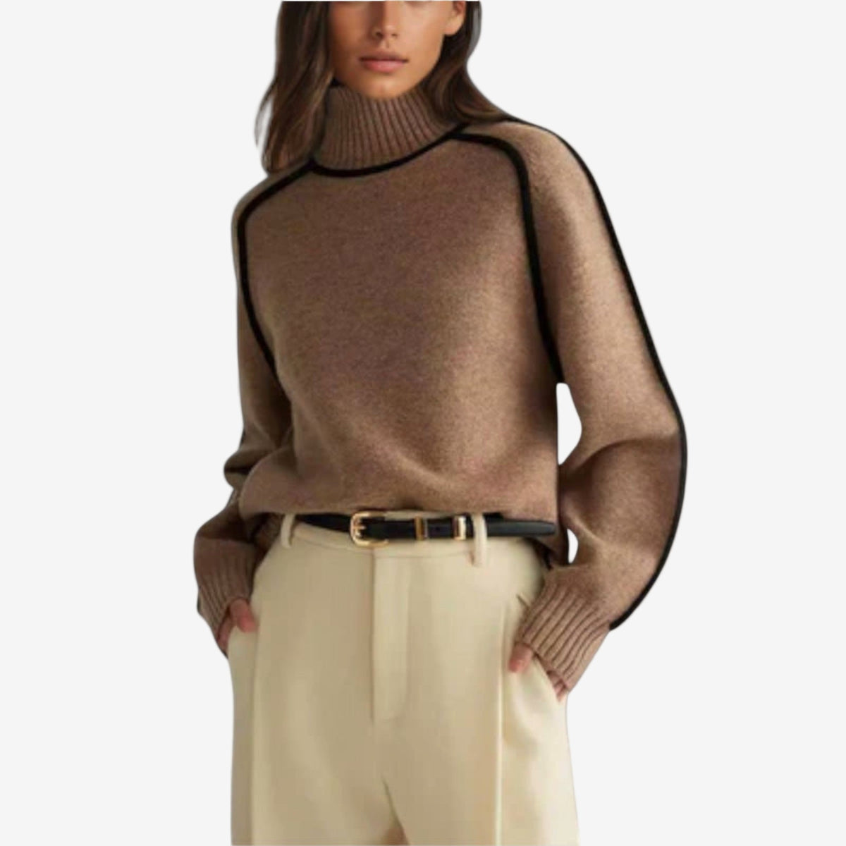Emilie™ Maglione a collo alto