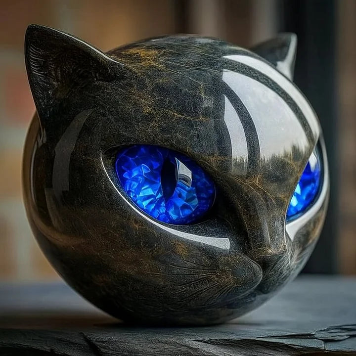 Jade™ Scultura felina
