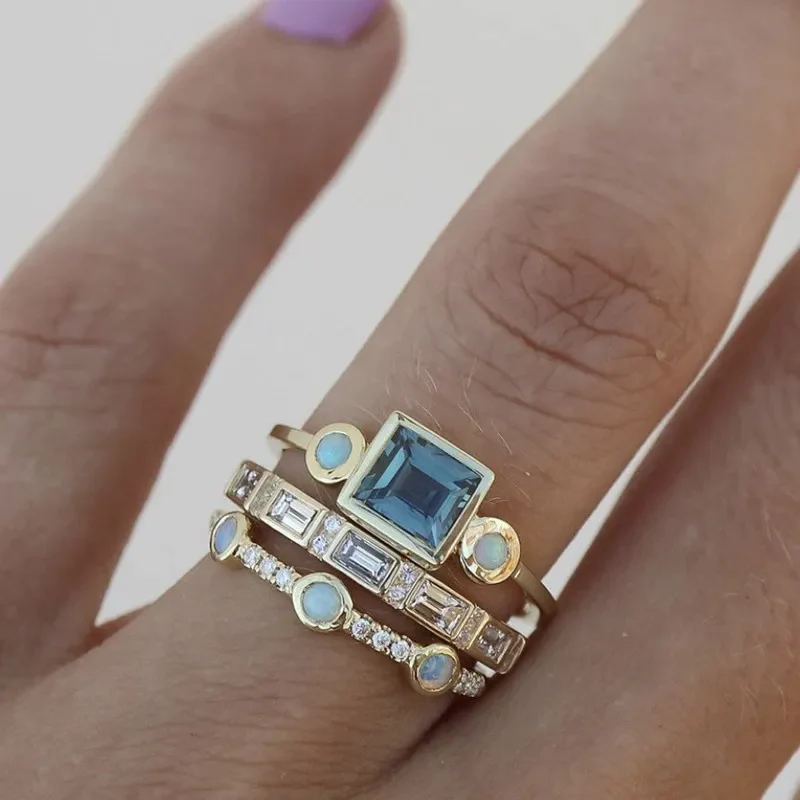 Angelini™ Anello blu 