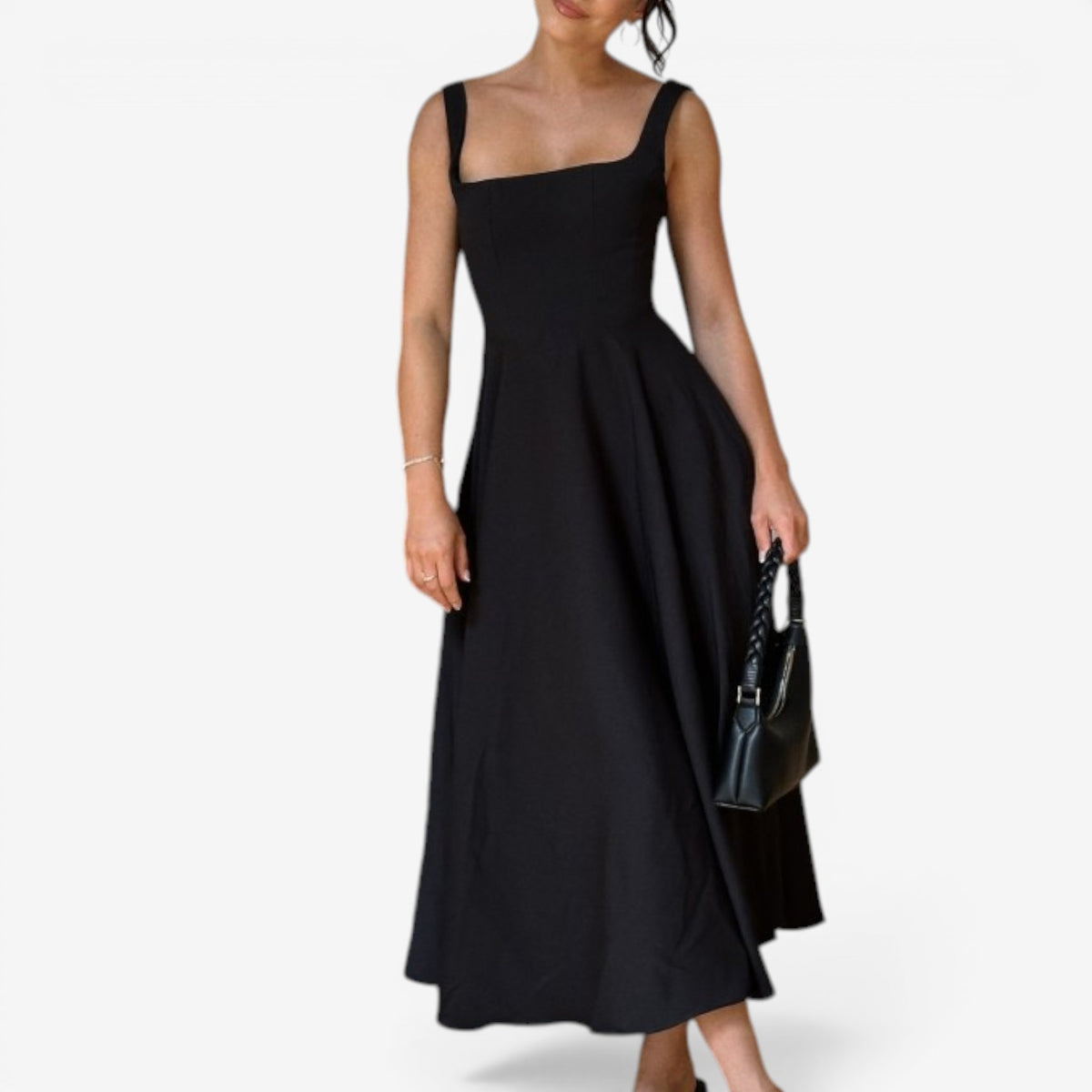 Louisa™ Abito midi svasato