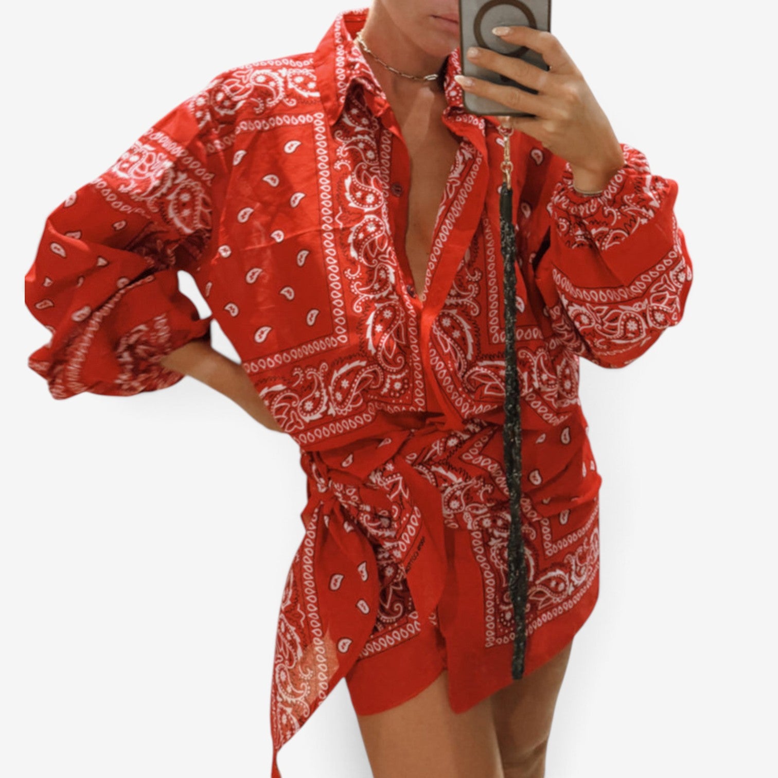 Gina™ Copricostume a camicia oversize