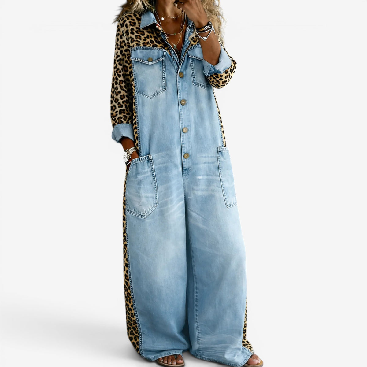 Alicia™ Tuta intera in denim