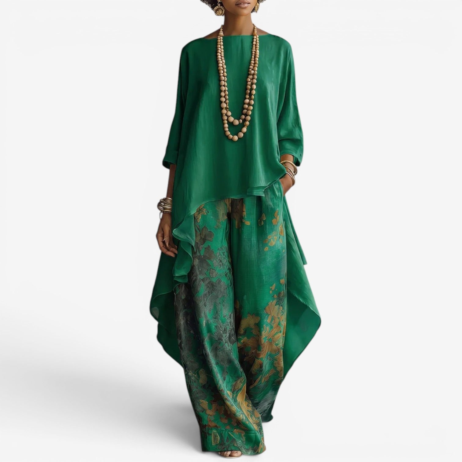 Quira™ Completo due pezzi blusa