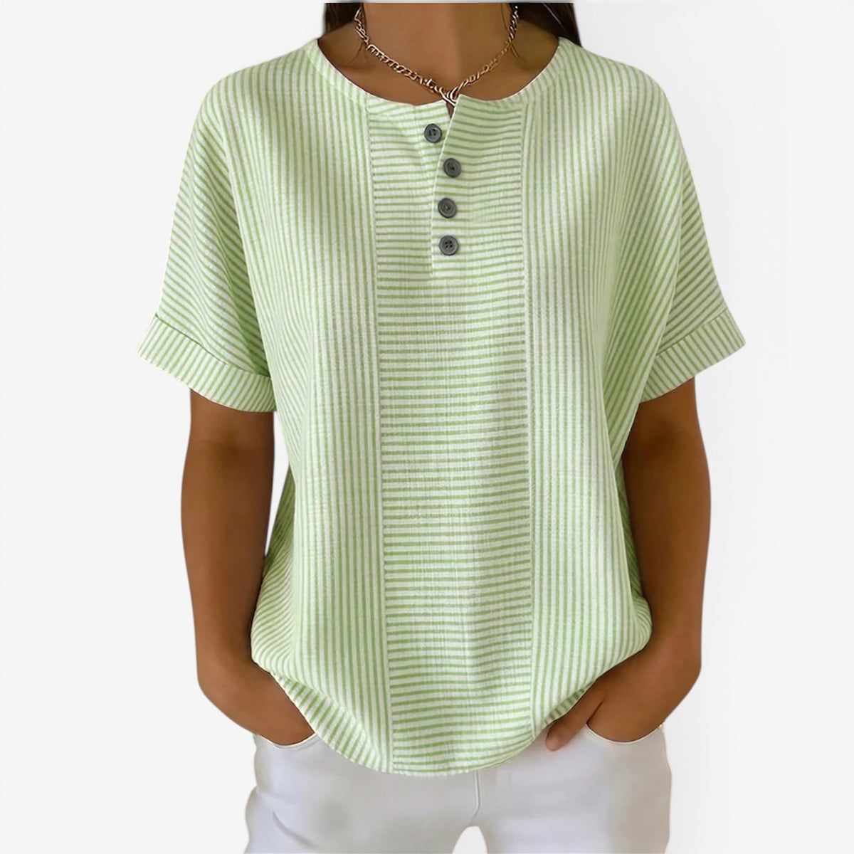 Danica™ Camicetta casual a righe