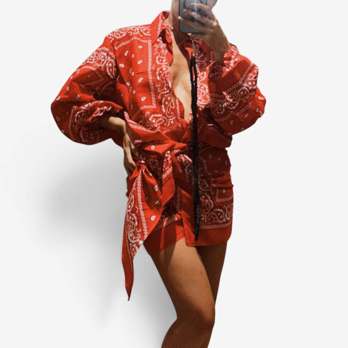 Gina™ Copricostume a camicia oversize