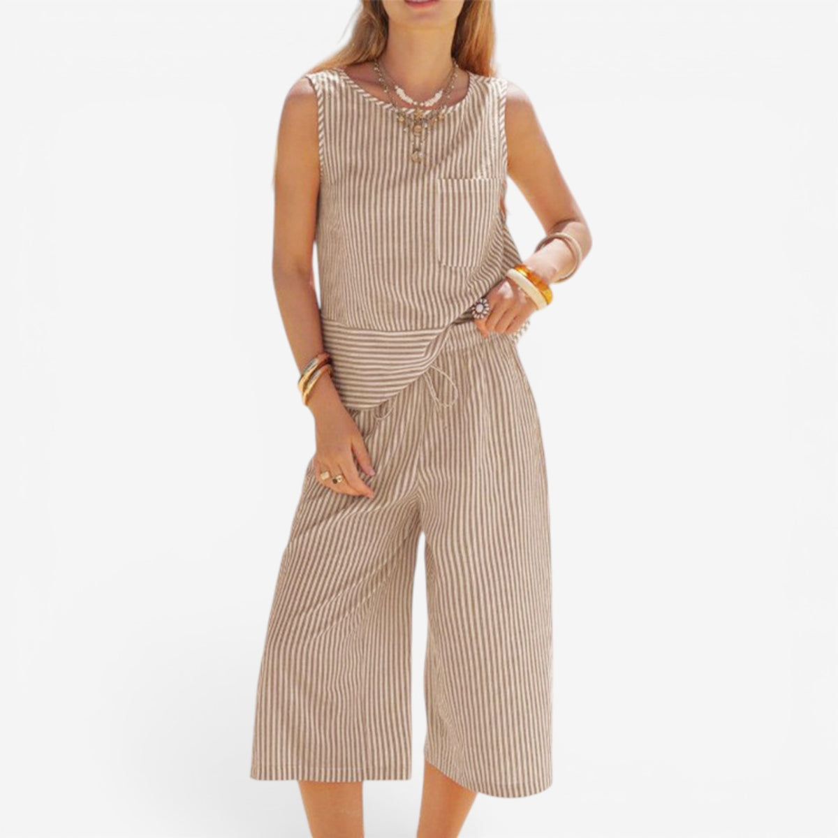 Alyanna™ Completo due pezzi a righe