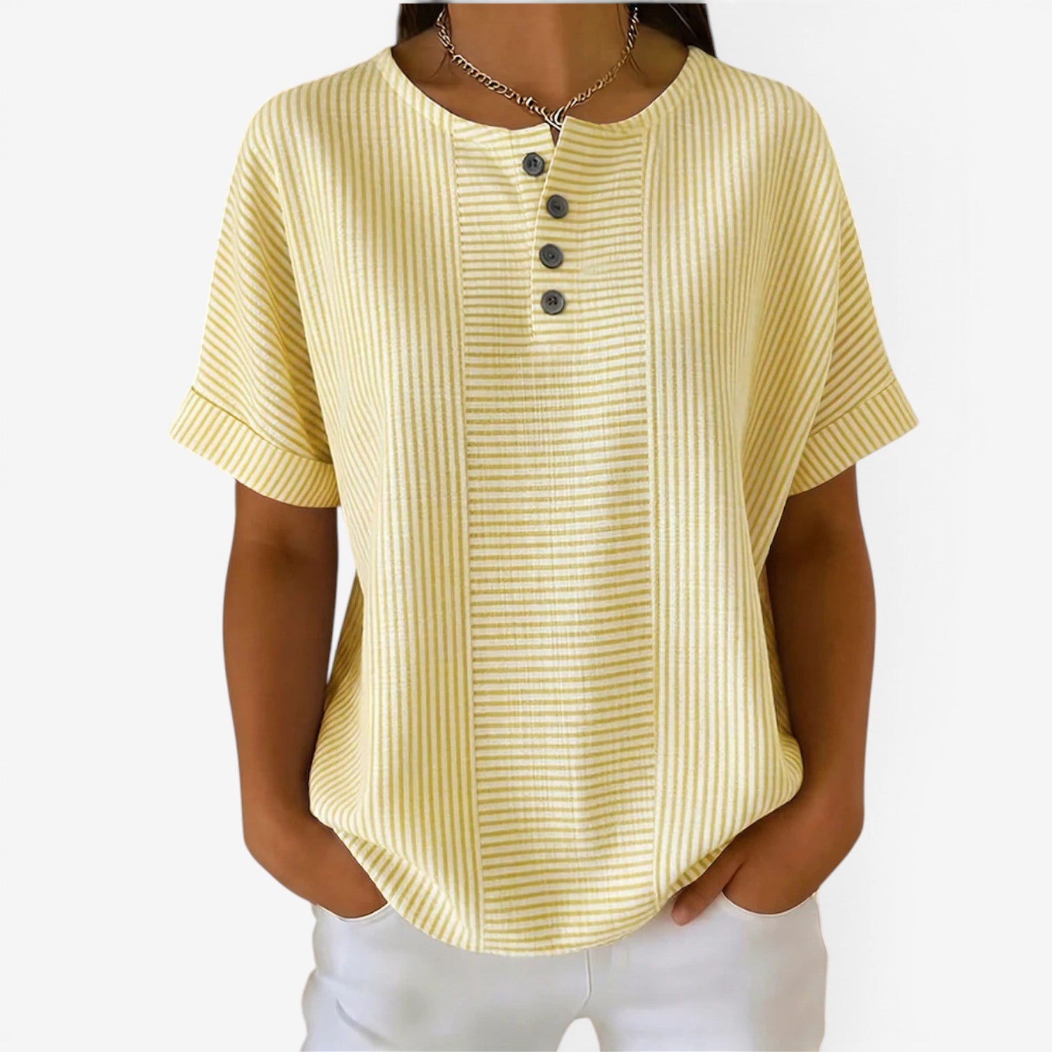 Danica™ Camicetta casual a righe