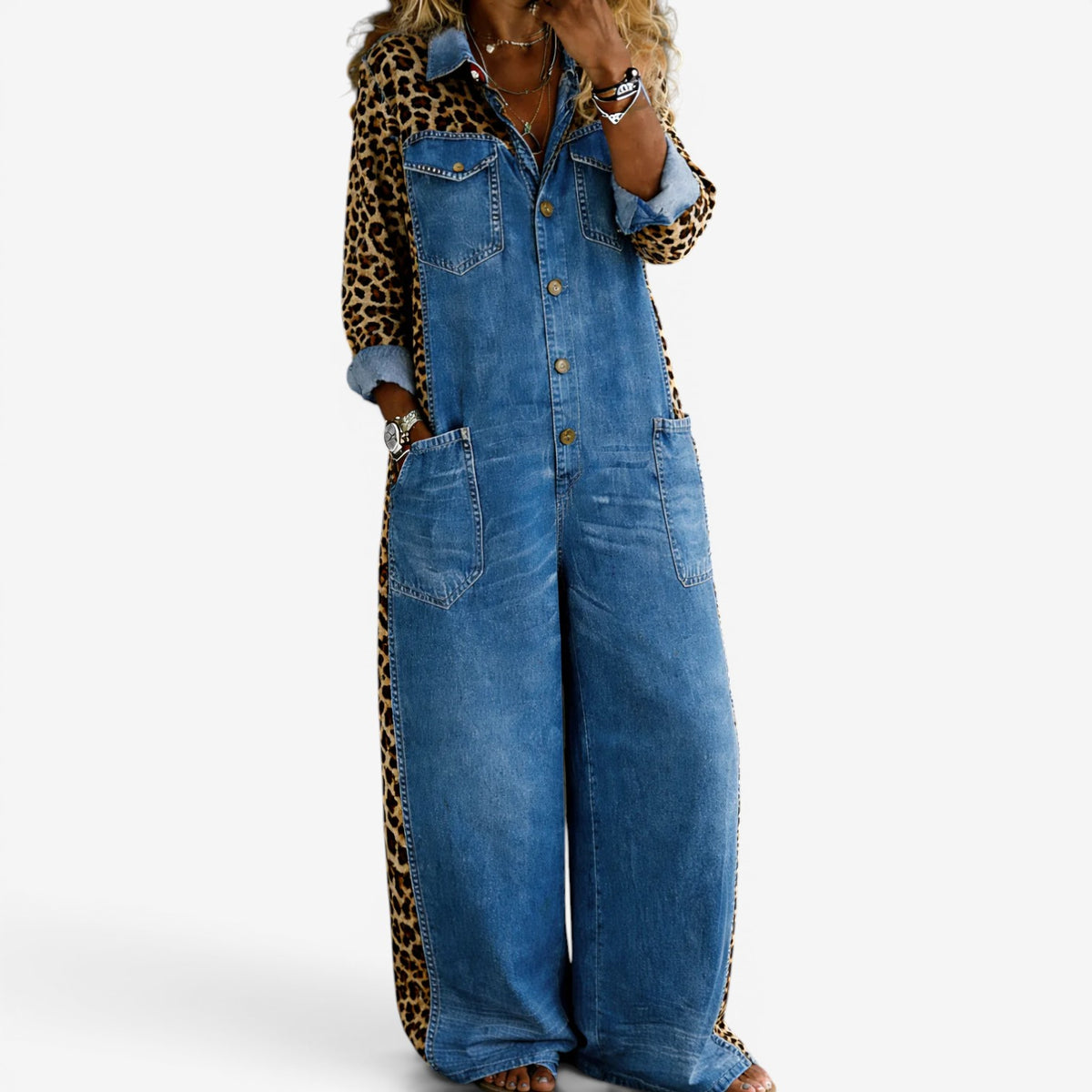 Alicia™ Tuta intera in denim