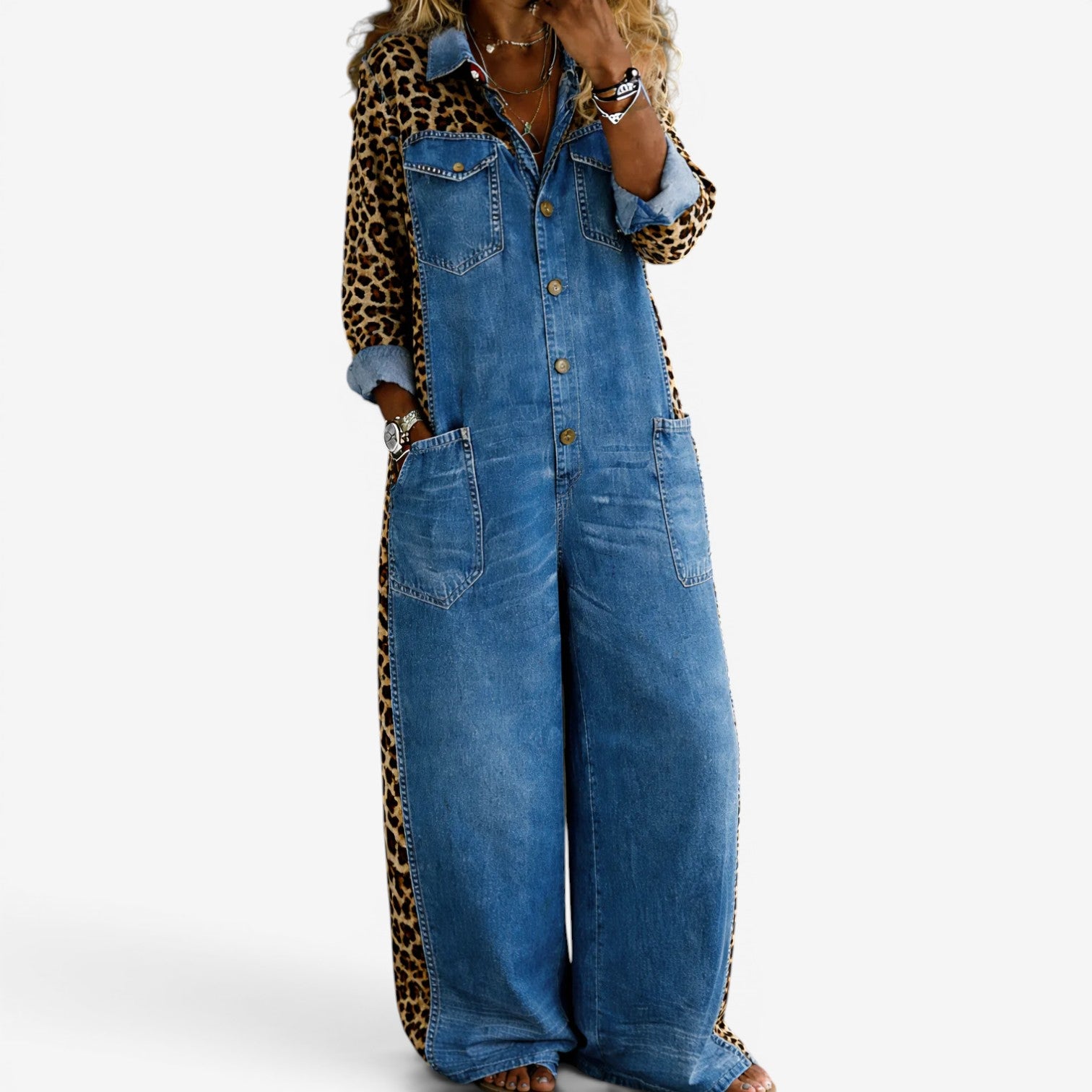 Alicia™ Tuta intera in denim