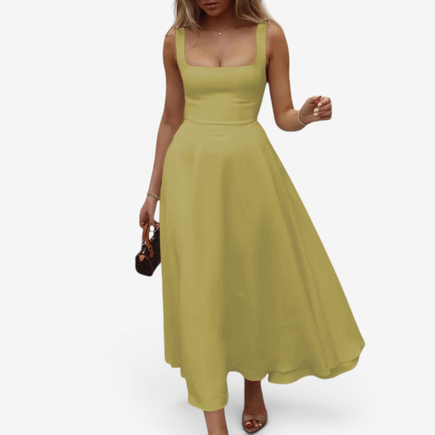 Louisa™ Abito midi svasato