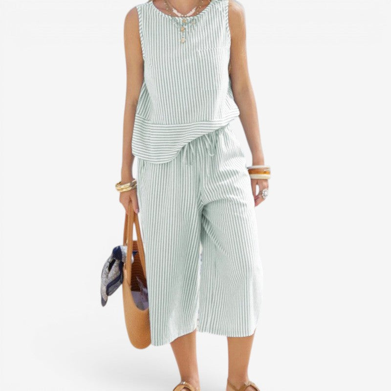 Alyanna™ Completo due pezzi a righe