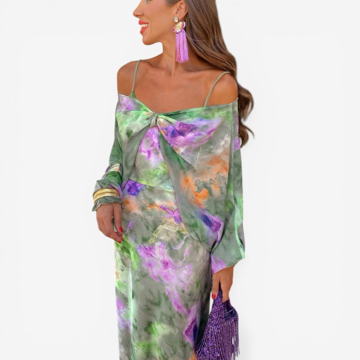 Mariani™ Abito a fiori duo