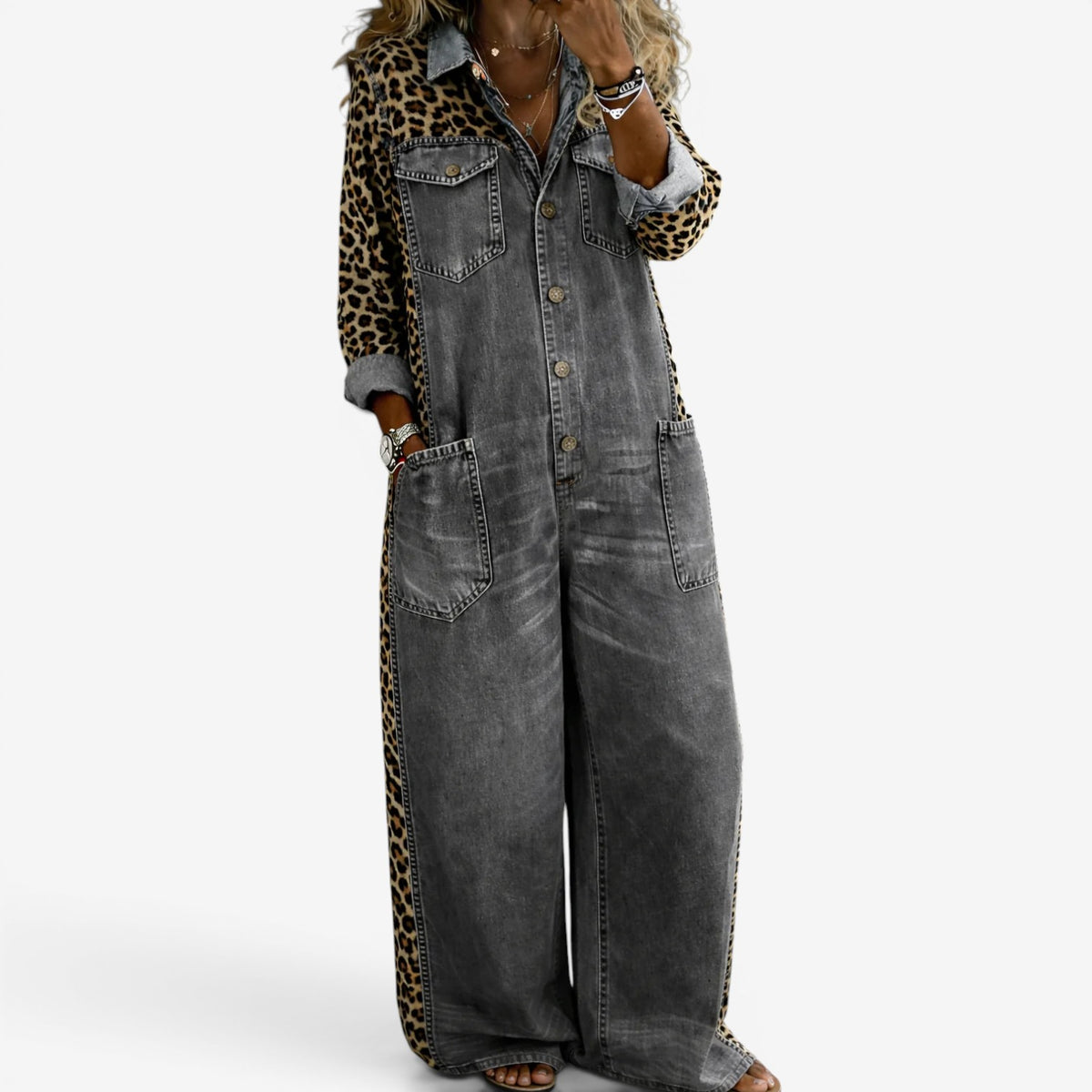 Alicia™ Tuta intera in denim