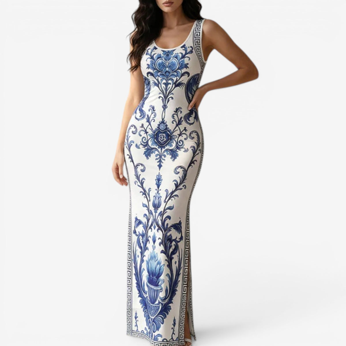 Kylie™ Maxidress a colonna