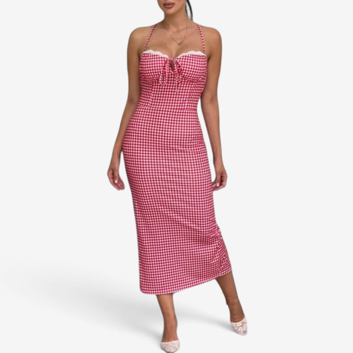 Cleona™ Abito midi a bretelline