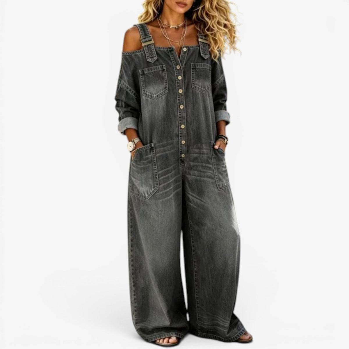 Lianne™ Tuta in denim