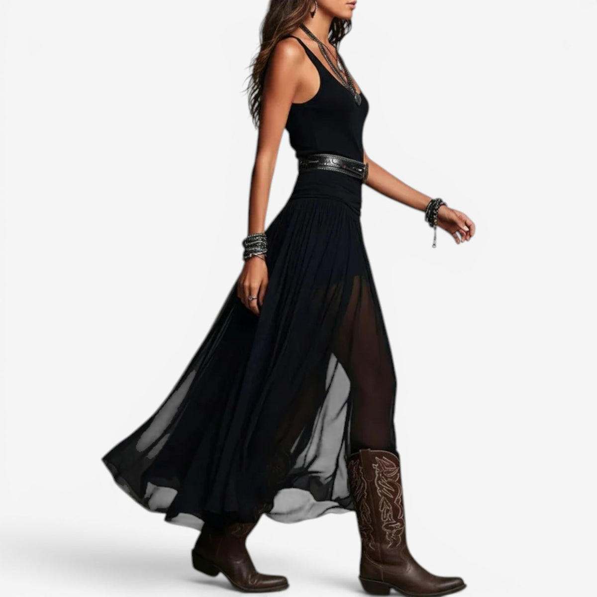 Lilianne™ Abito maxi stile bohémien