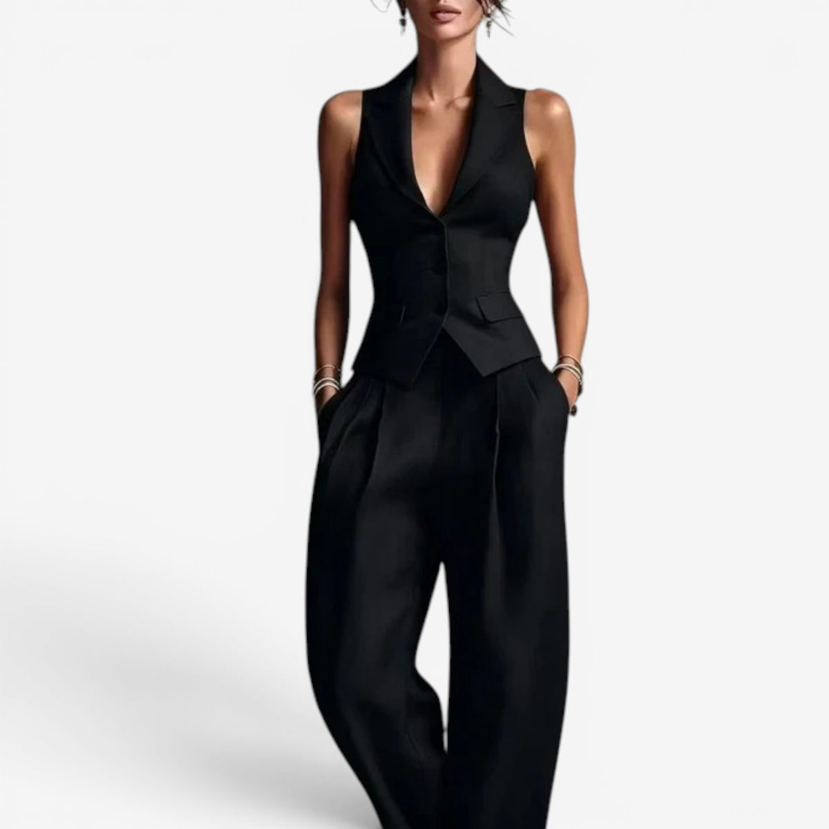 Thalie™ Completo top e pantaloni