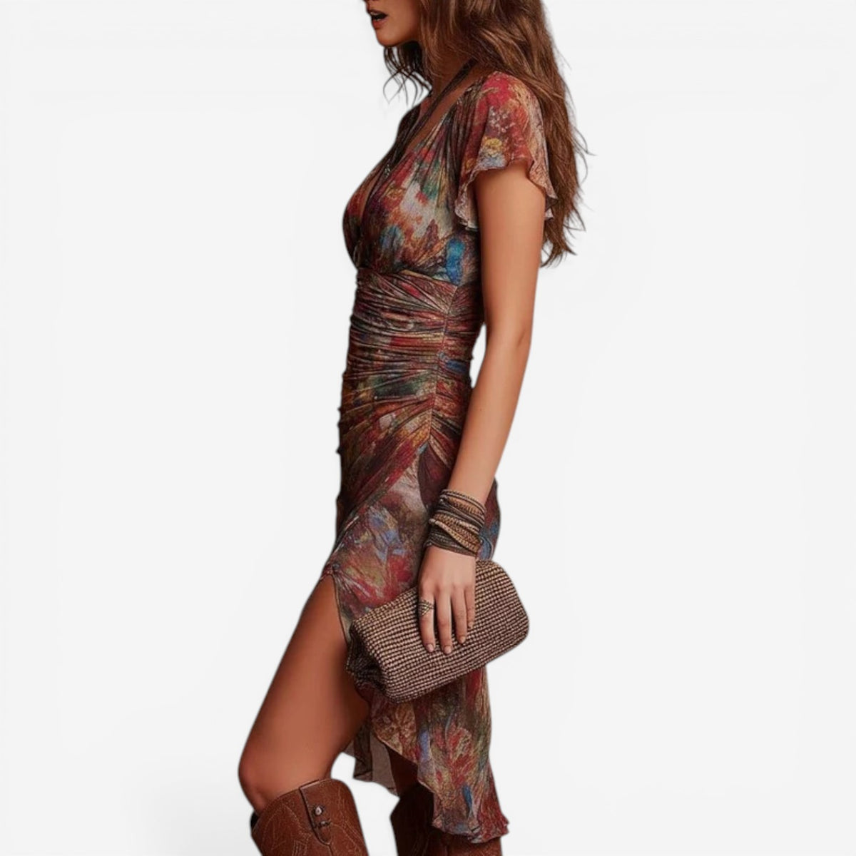 Salina™ Abito midi drappeggiato