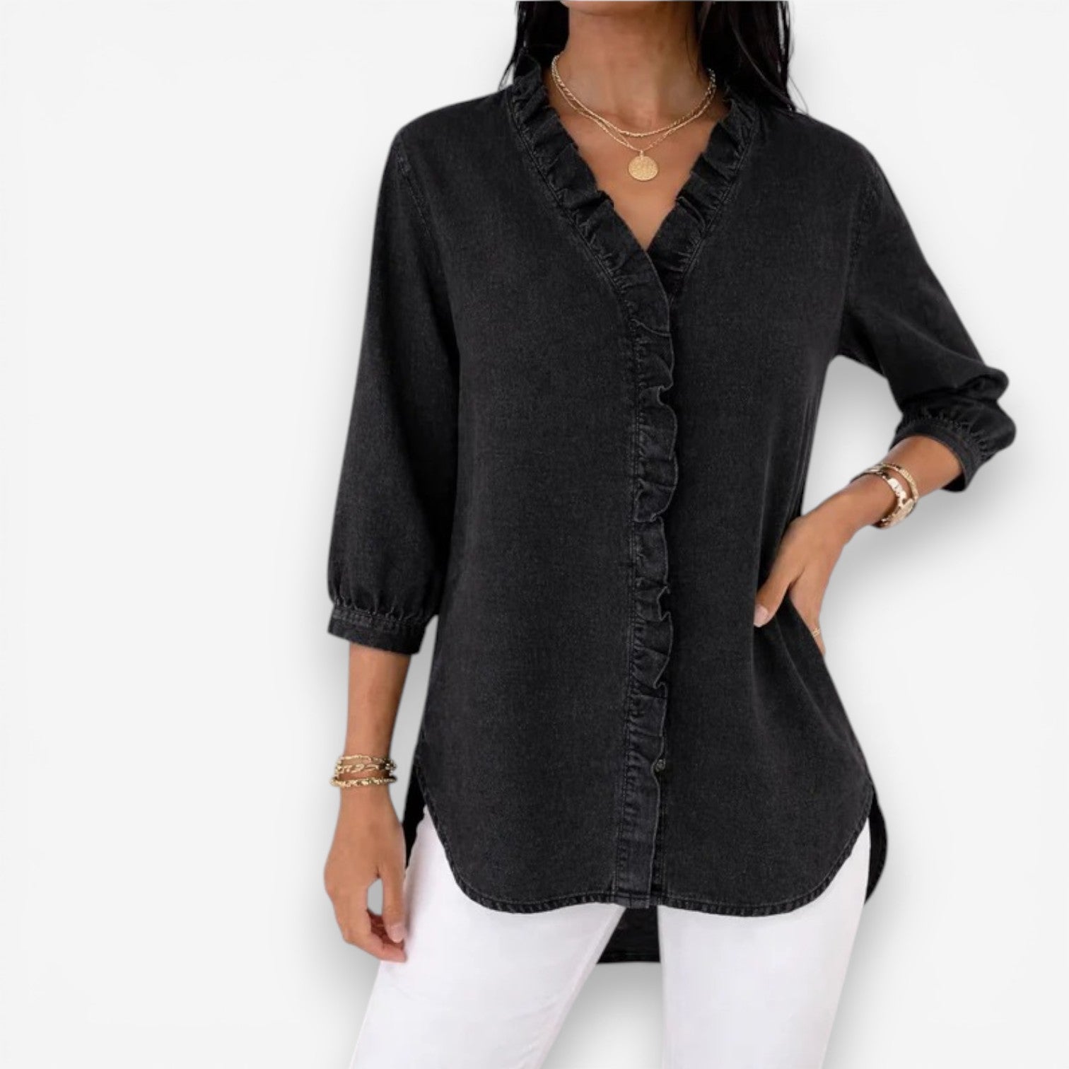 Carmina™ Camicia lunga fluida