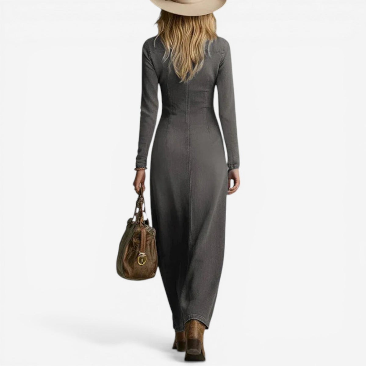 Sussie™ Abito lungo in denim