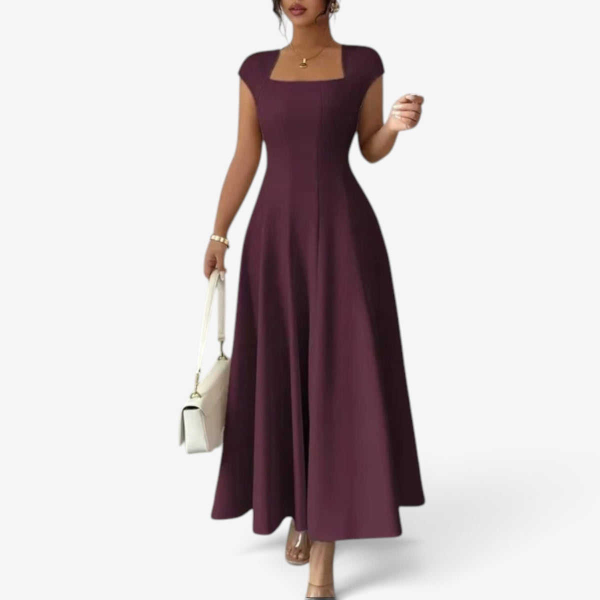 Betina™ Abito lungo svasato