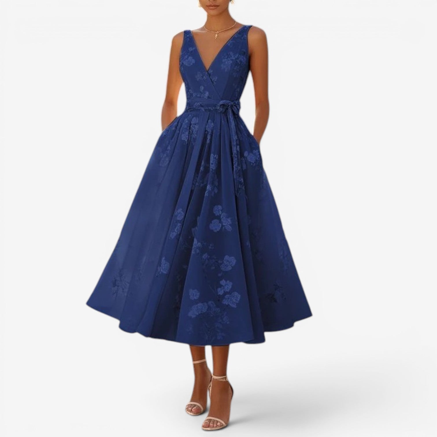Amelia™ Abito midi a fiori
