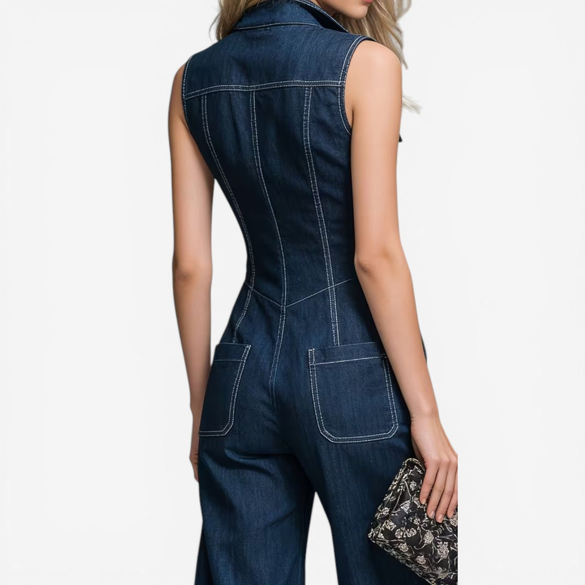 Sharon™ Tuta intera in denim
