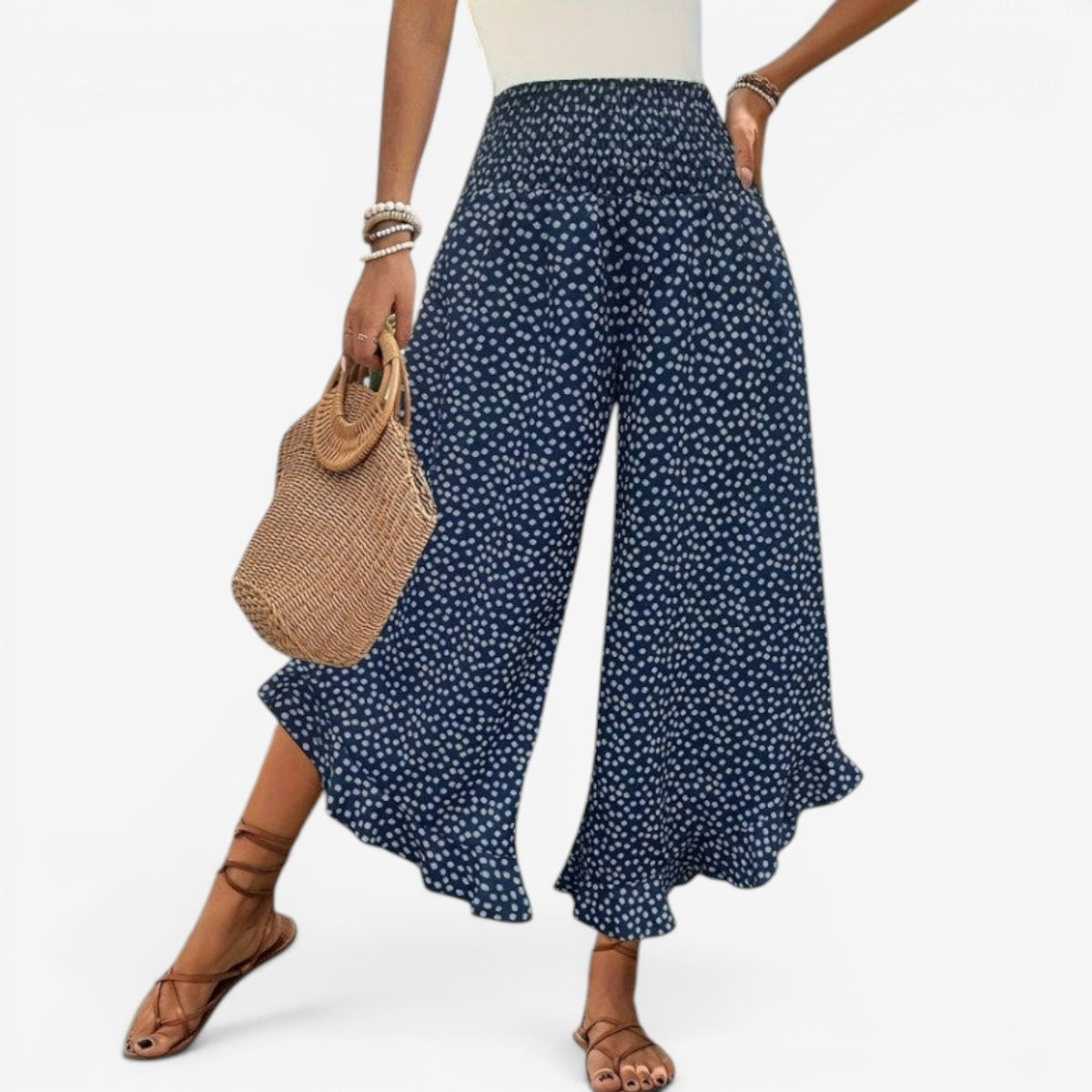 Ceffy™ Pantaloni a gamba larga