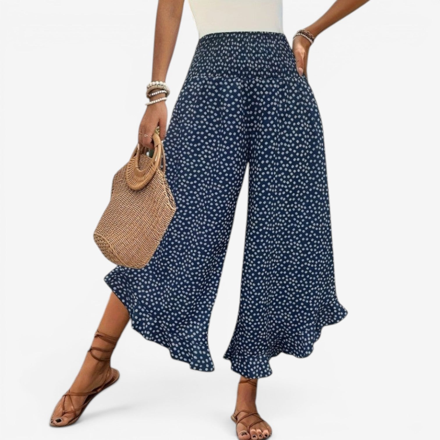 Ceffy™ Pantaloni a gamba larga