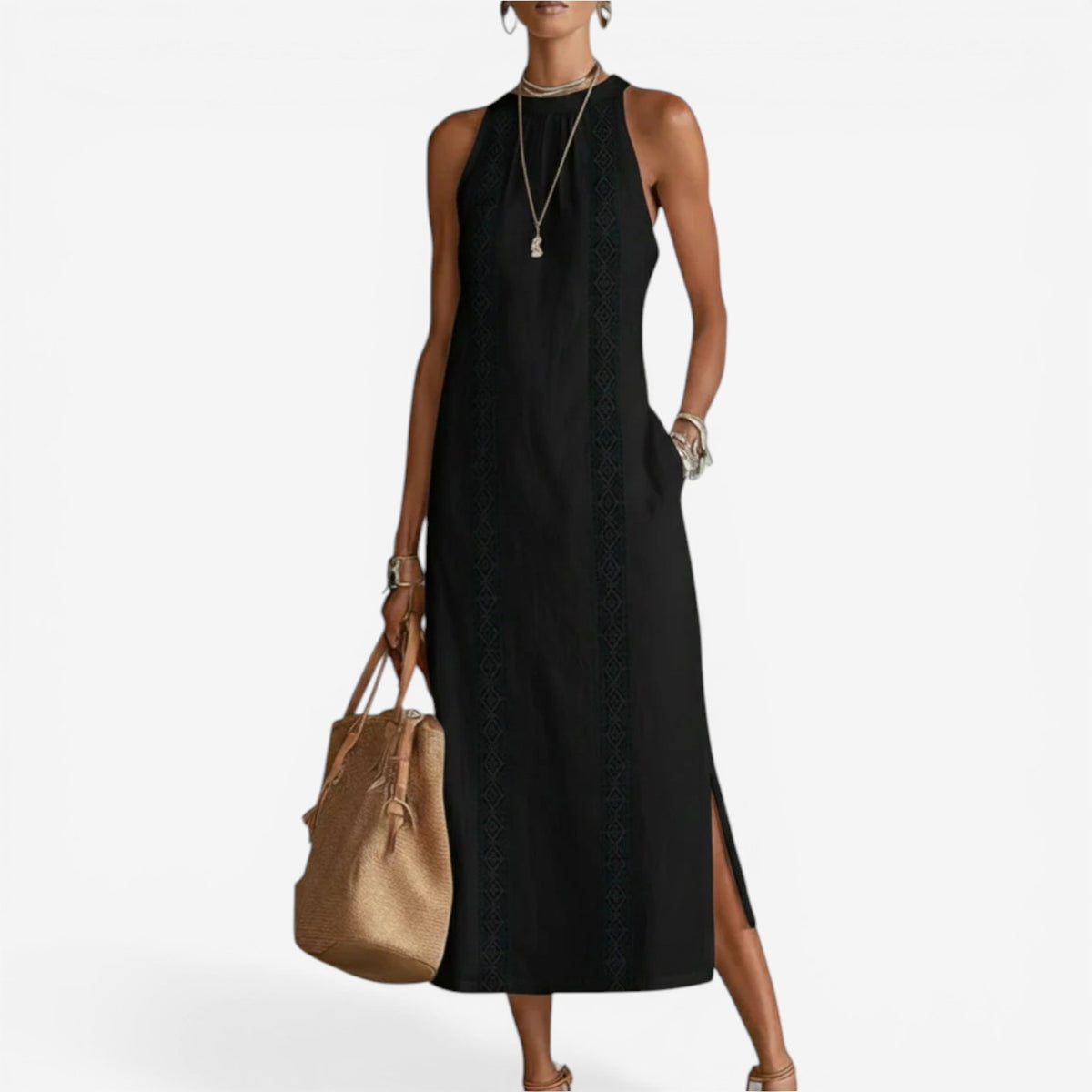Althea™ Abito midi minimalista