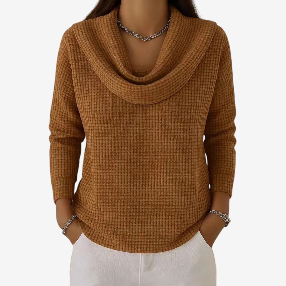 Vernhes™ Maglione drappeggiato
