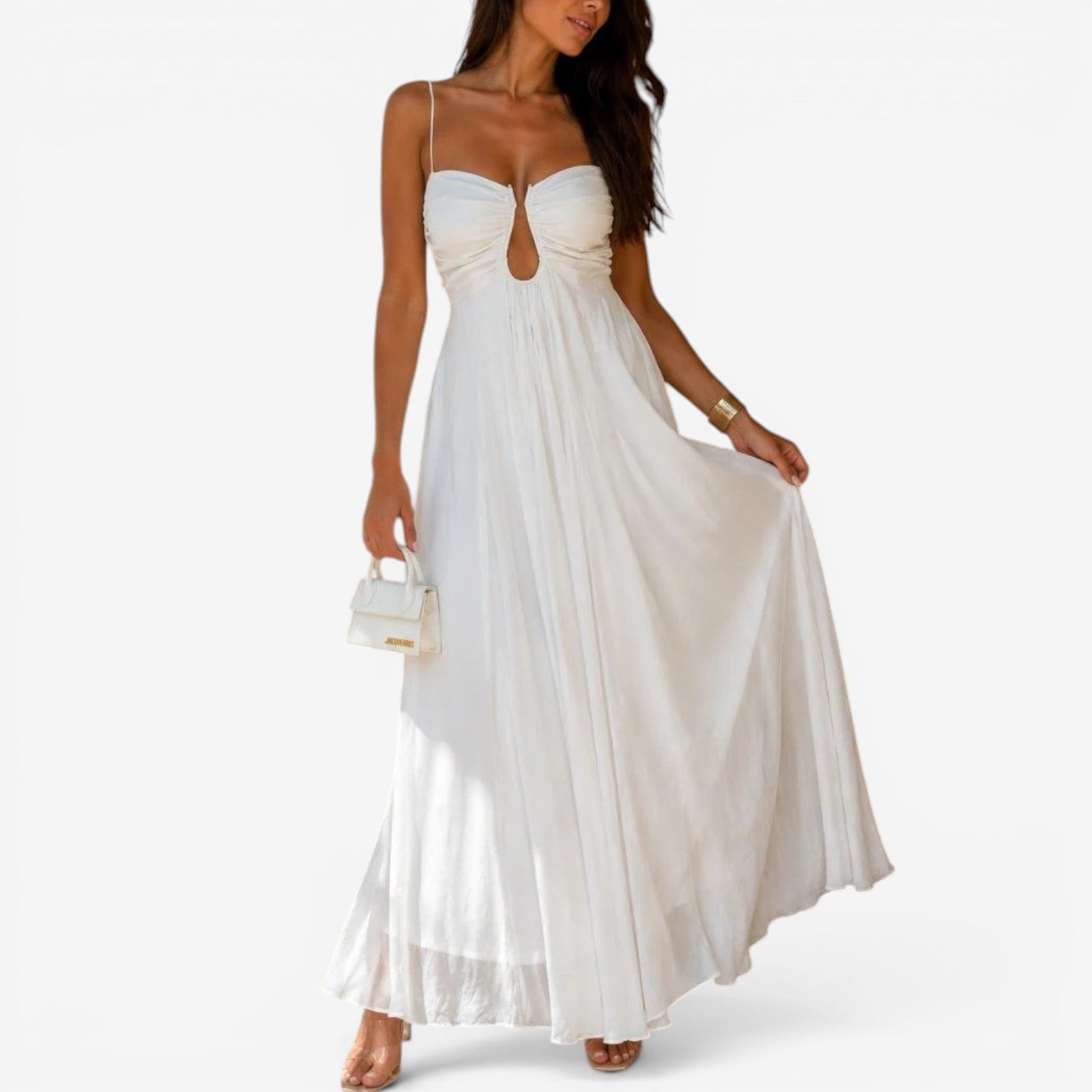 Vienne™ Maxidress fluido con scollo
