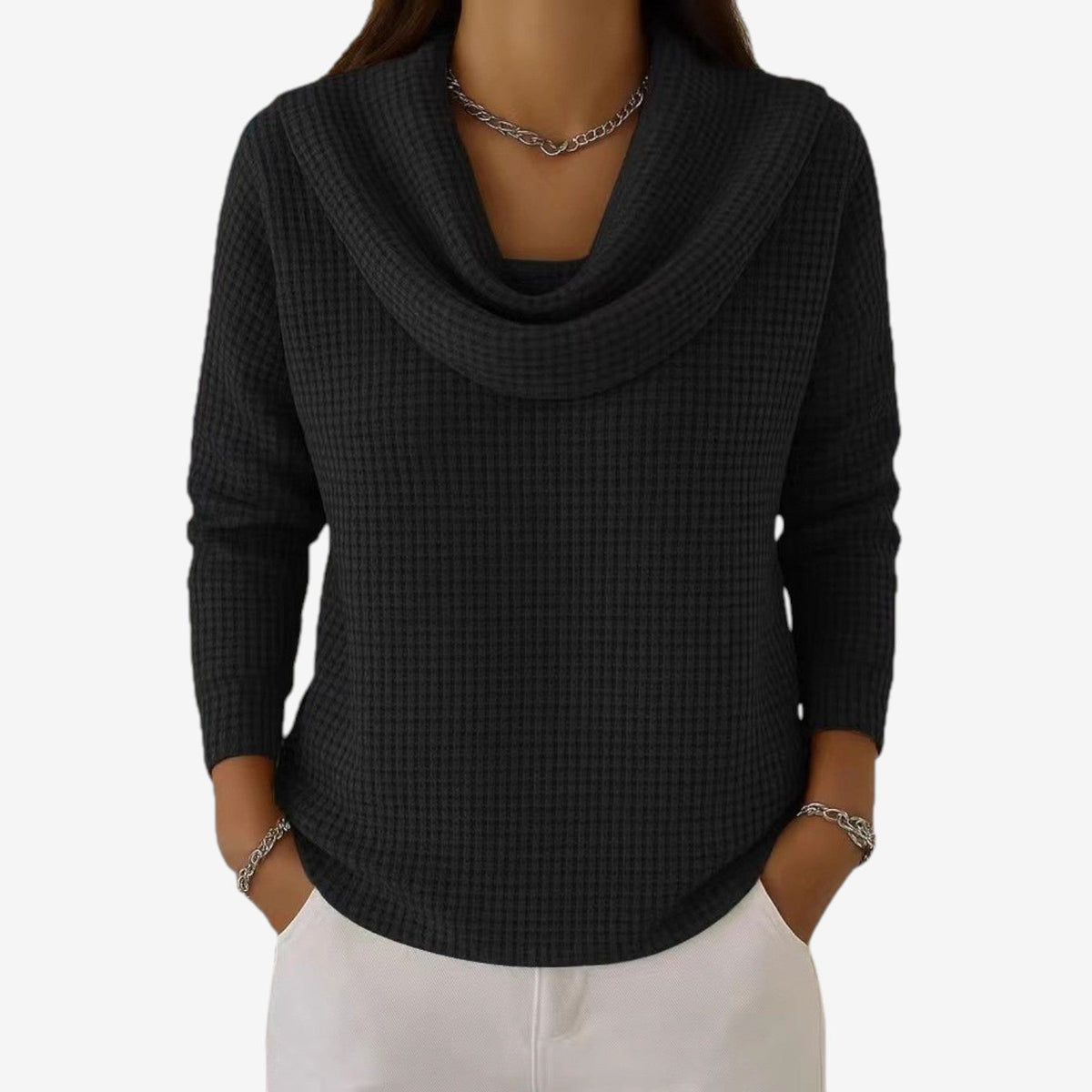 Vernhes™ Maglione drappeggiato