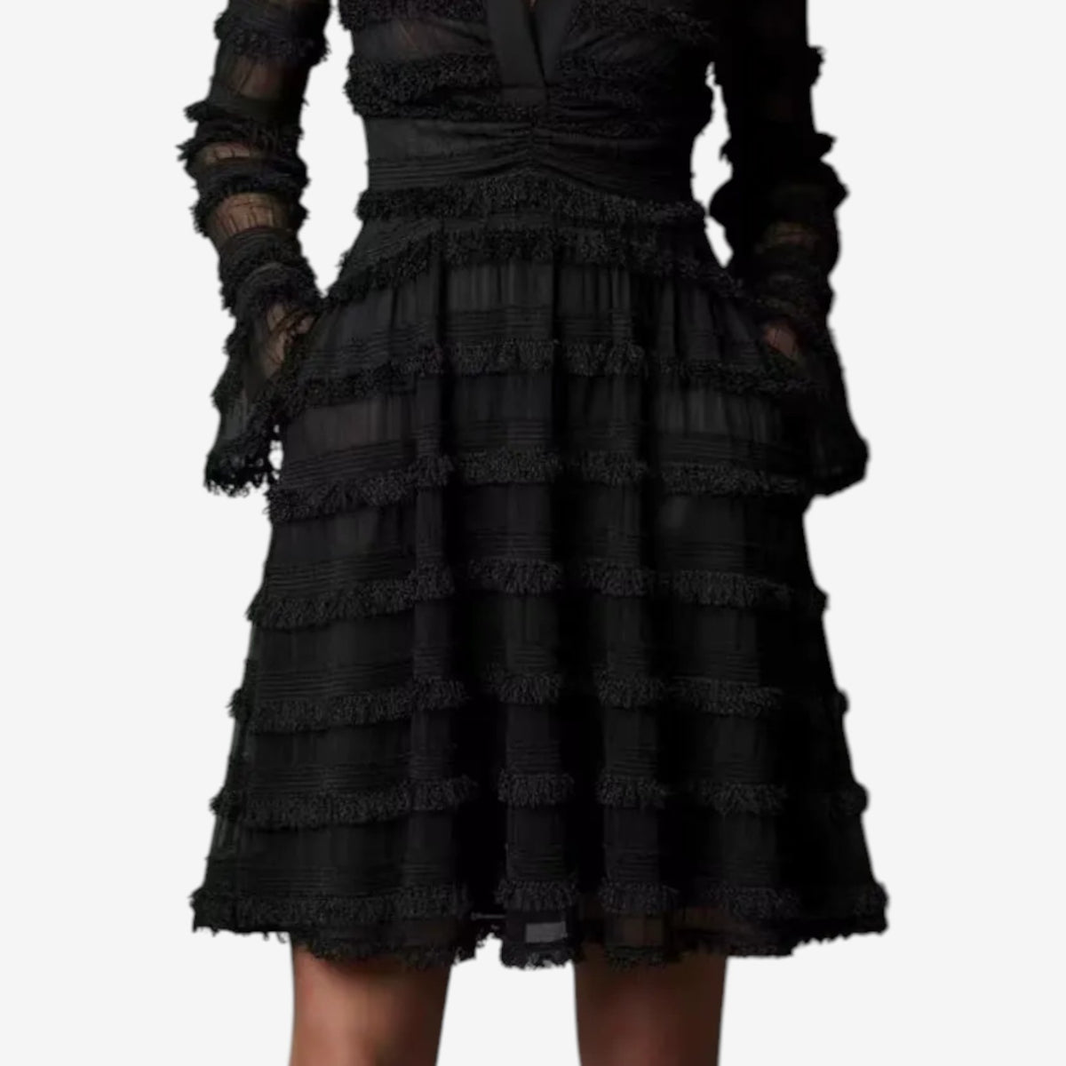 Hazel™ Abito elegante con volant
