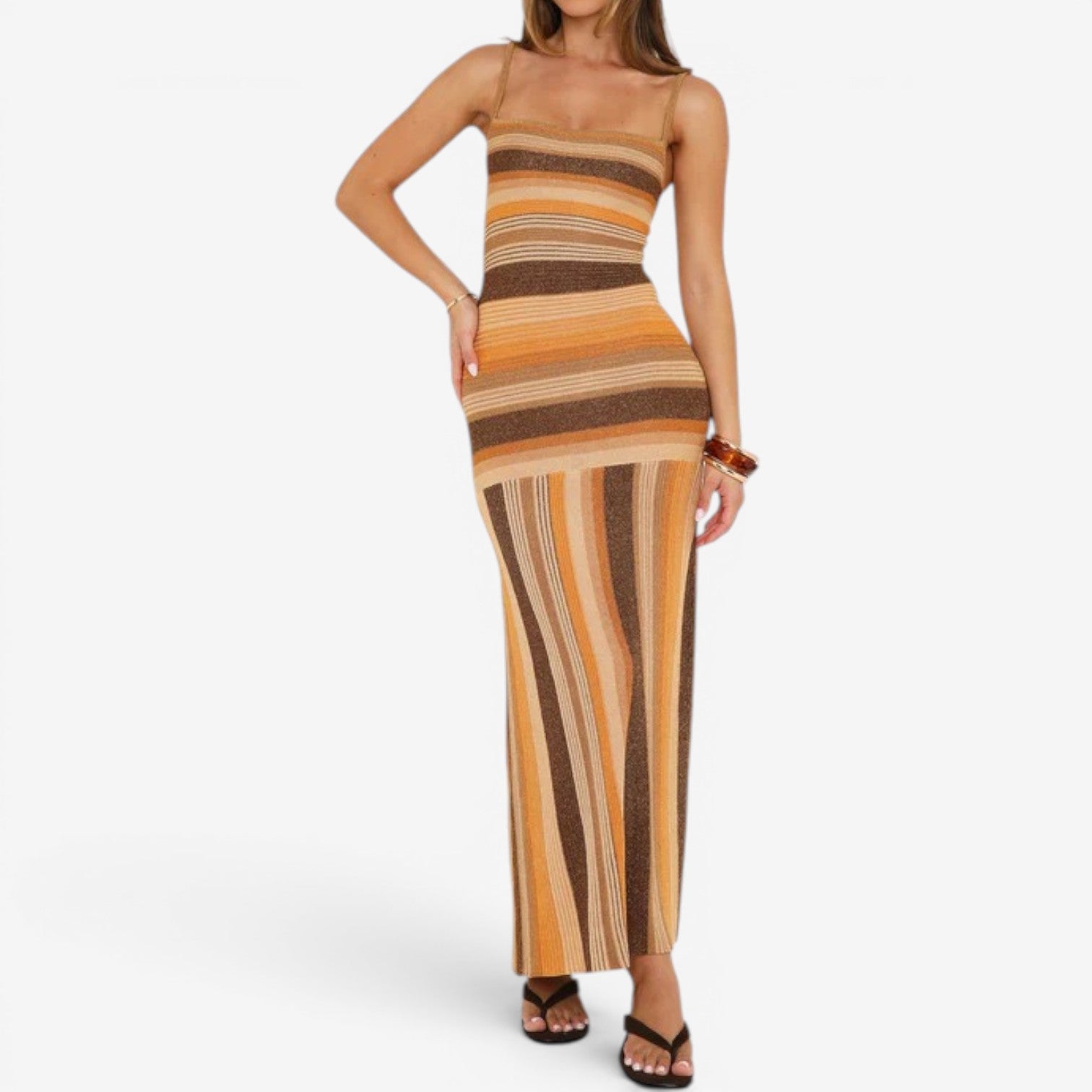 Melissa™ Abito lungo in maglia