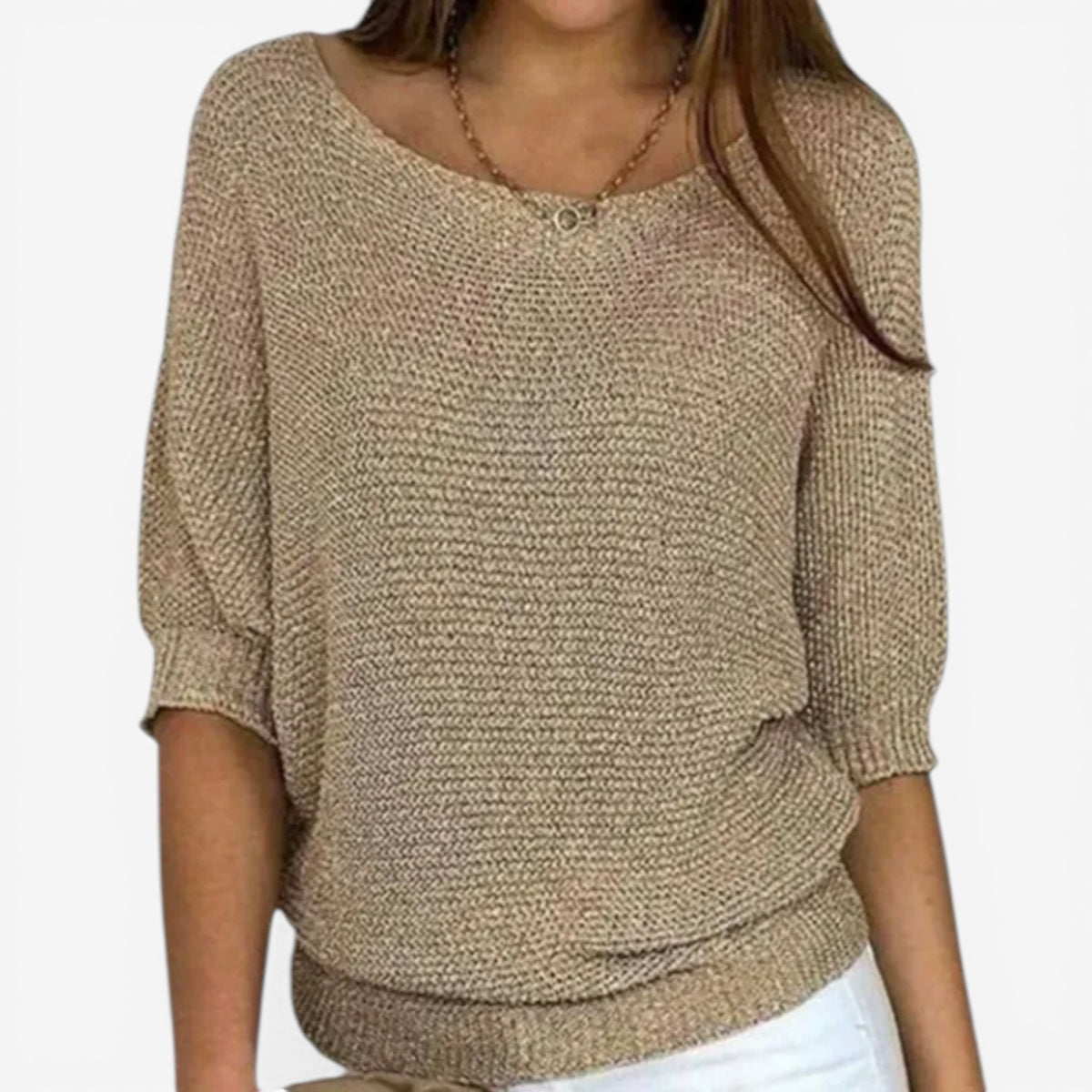 Kelsie™ Maglia casual morbida