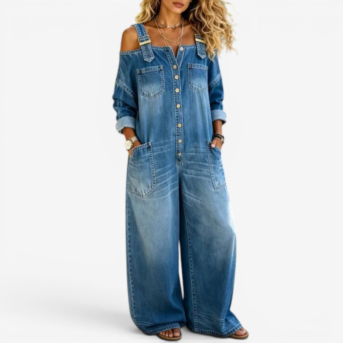 Lianne™ Tuta in denim