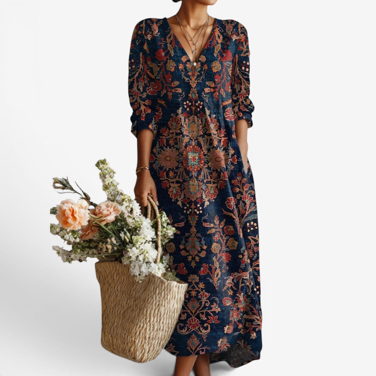 Aviella™ Abito lungo in stile boho