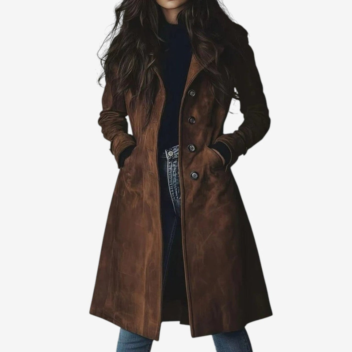 Astrid™ Elegante cappotto lungo 